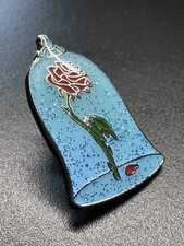 Enchanted Rose Enamel Pin Badge Disney Beauty & The Beast Metal Lapel Brooch #4