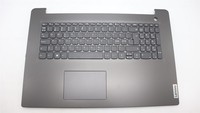 Lenovo V17 G4 Iru Cover Handauflage Touchpad Tastatur Nordisch Eisen Grau