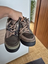 Jordan 3 Patchwork Herren Mid Top Sneaker Braun Camouflage Schnürung EU 44