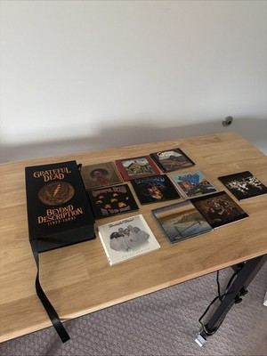 Grateful Dead Beyond Description Box Set 1973-1989 Incomplete 9cds 2books