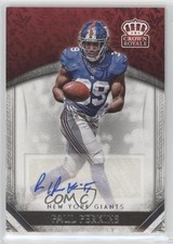 2016 Panini Preferred Retail Crown Royale Rookie Paul Perkins #16 Auto 0nr3
