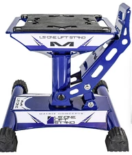 Matrix Concepts LS-One LS1 LS 1 LS-ONE Lift Blue Stand Dirt Bike Off Road