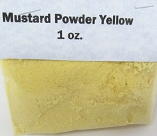 Mustard Seed Yellow Powder 2oz Culinary Herb Spice Flavors Cooking US Seller can