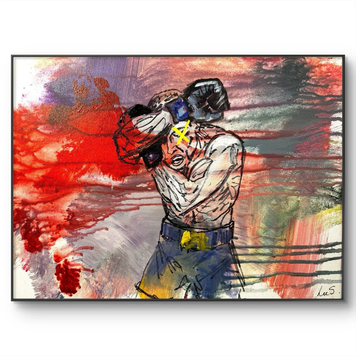 Boxing Original Art Paintings for sale | eBay
