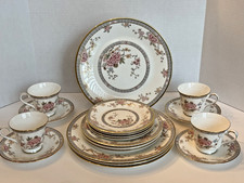Four Royal Doulton Canton 5-Piece Place Settings (20 pieces) w/Free Shipping