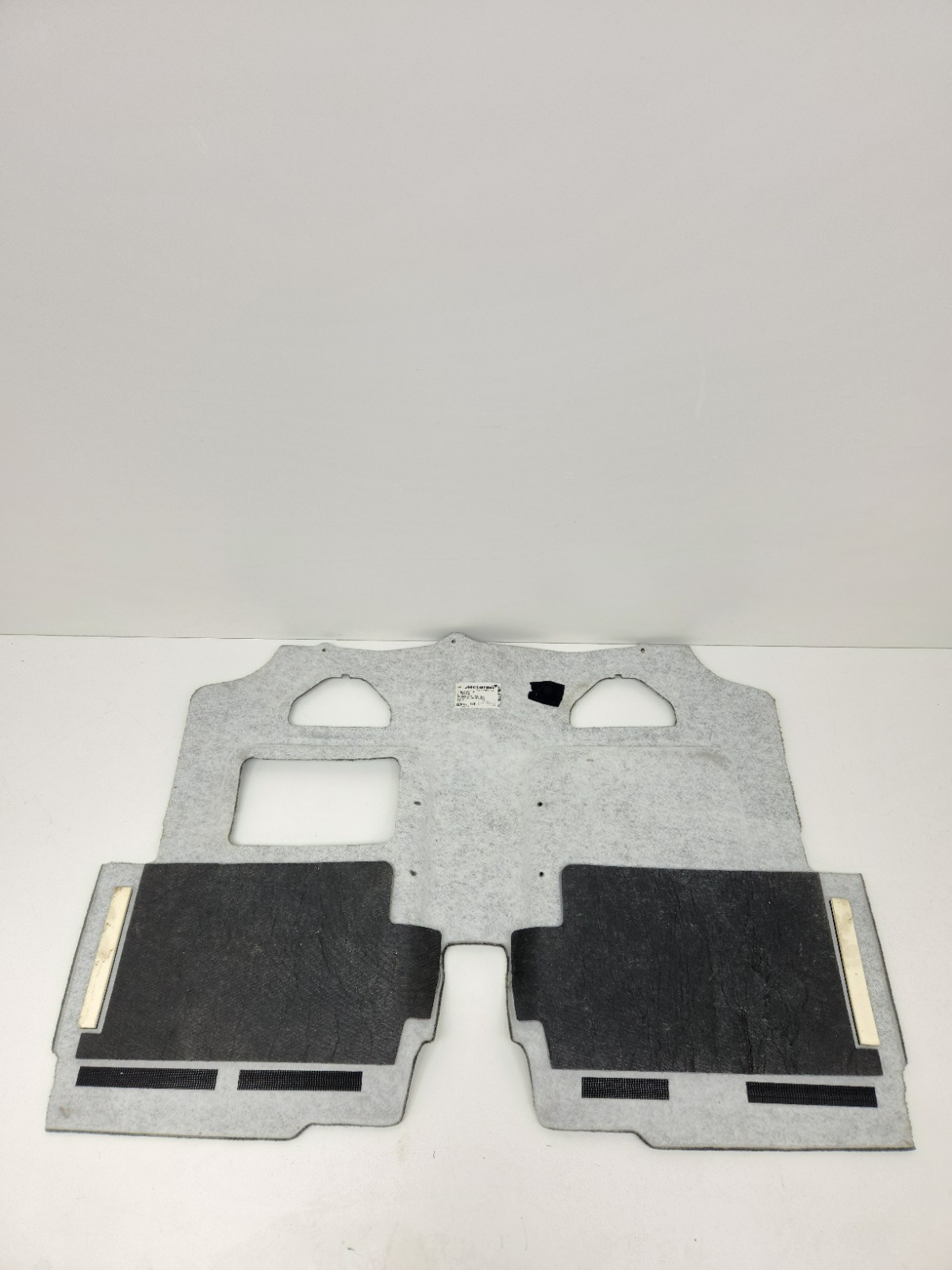 2015-2016 MCLAREN 650S SPIDER REAR WALL CARPET PANEL BLACK 11N2892SP OEM 