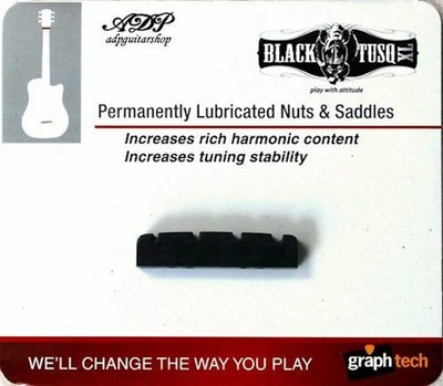 Bass Graph Tech Black Tusq XL PT-1200-00 Slotted Nut 41mm