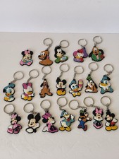 Disney Mickey  Friends Keychain Lot of 19 Donald, Daisy, Goofy, Minnie, Pluto 