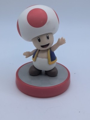 Nintendo Super Mario Bros Series Toad Amiibo Red Base Wii U Mario Party