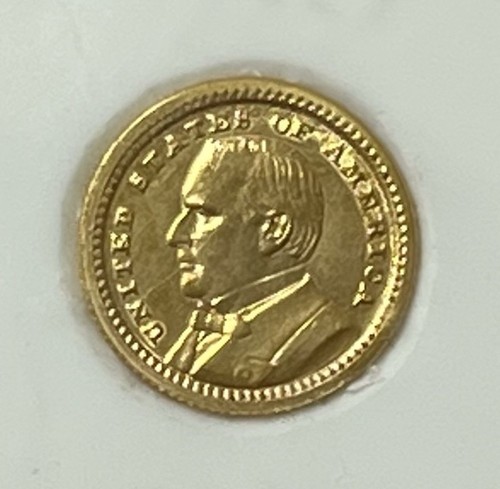 1903 McKinley Louisiana Purchase $1 Gold One Dollar Coin
