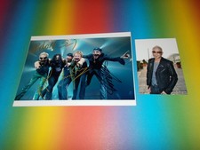 The Scorpions Rock Band signed signiert Autogramm auf  20x28 Foto in person