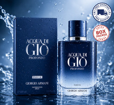 GIORGIO ARMANI ACQUA DI GIO PROFONDO PARFUM SPRAY FOR MEN 3.4 Oz / 100 ml - NEW