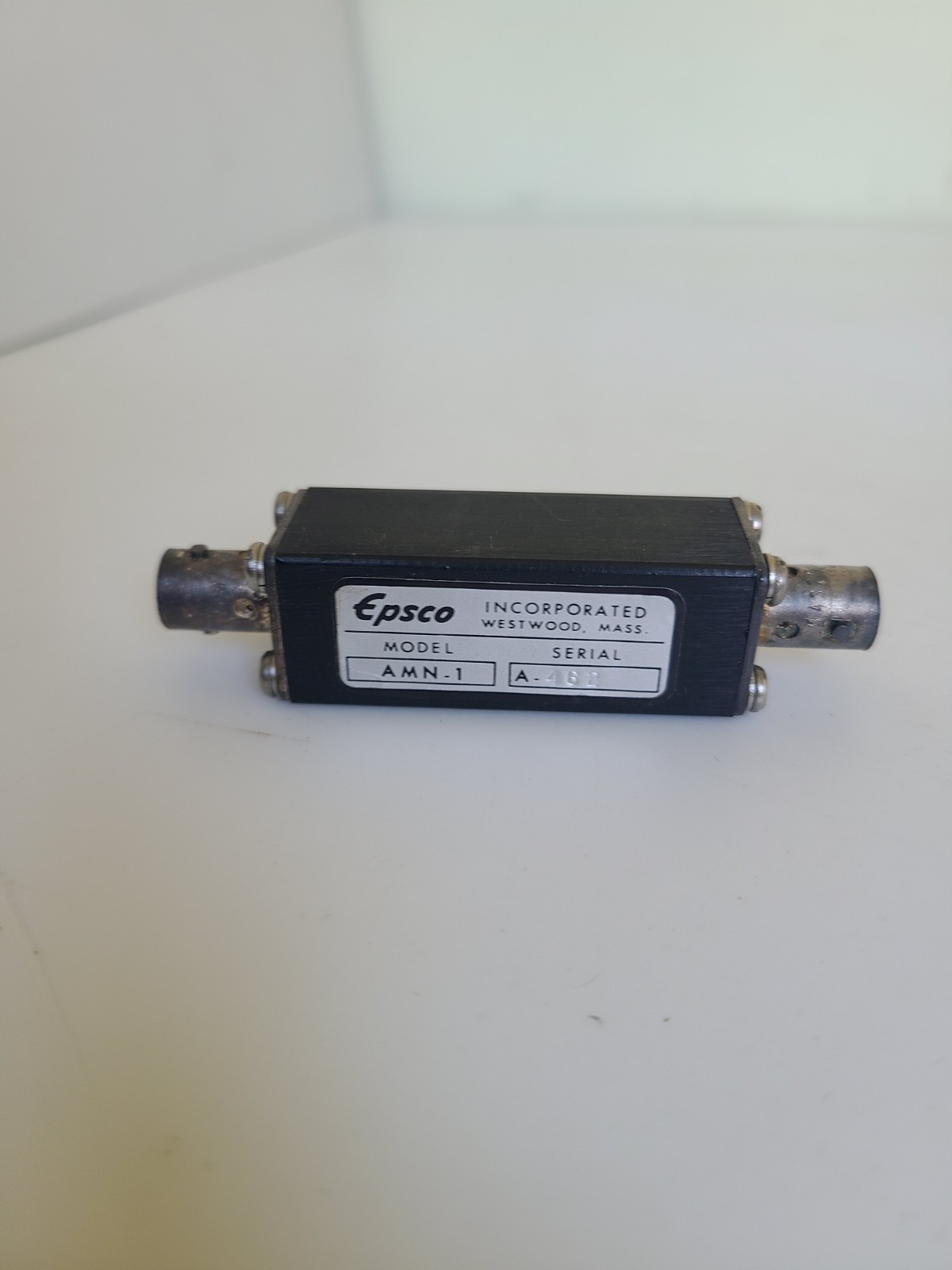 Vintage Epsco Incorporated Model AMN-1 Impedance Matching Network, RF 50-91 OHMS