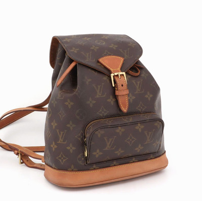 LouisVuitton BackPack Bag M51136 Montsouris MM Brown Monogram #４２７
