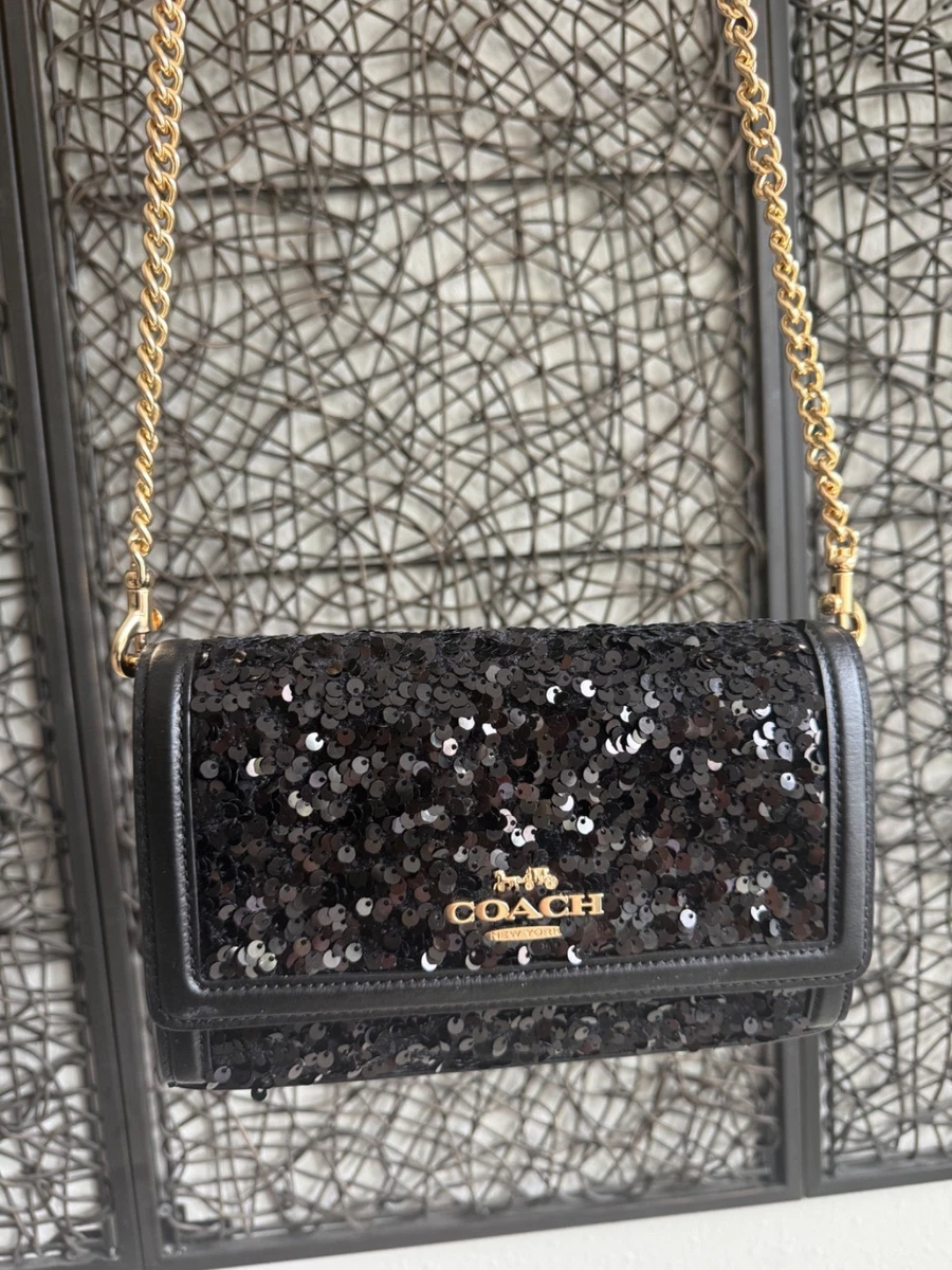 Coach Sequin Black Bags & Handbags for Women for sale | eBay