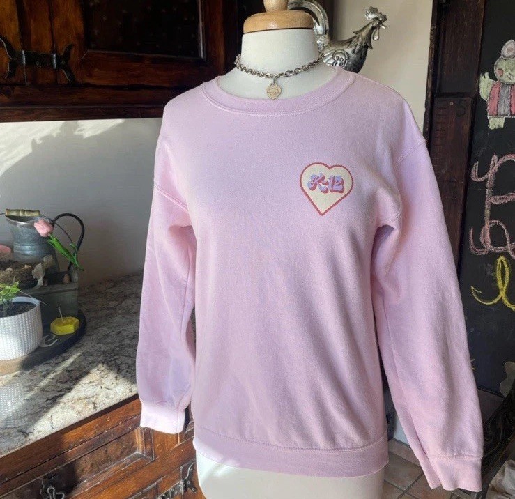 Melanie Martinez K-12 Pink Crewneck Lunchbox Friends Pullover Merch Rare Small