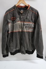 Harley-Davidson Motorcycles SYN3 Oil Cloth Riding Jacket Size L
