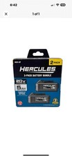 Hercules 20V 5 Ah Lithium-Ion Battery Bundle, 2-Pack New In Box