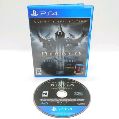 Diablo III 3: Ultimate Evil Edition (Sony Playstation 4, 2014) PS4 TESTED