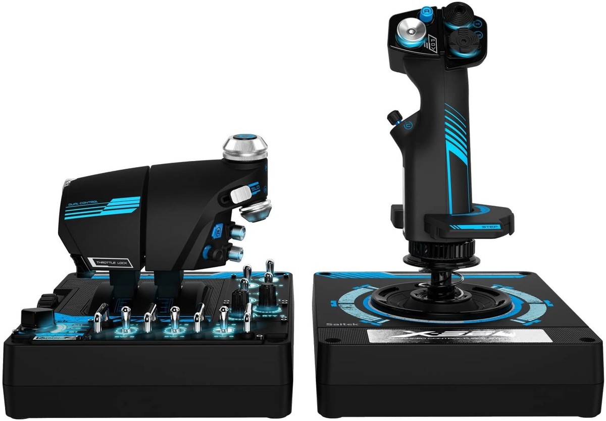 Logitech X56 H.o.t.a.s. RGB Throttle and Stick Simulation