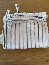 Cozy Earth Women's Soft Woven Pajama Pants Cottage Stripe Extra Large XL