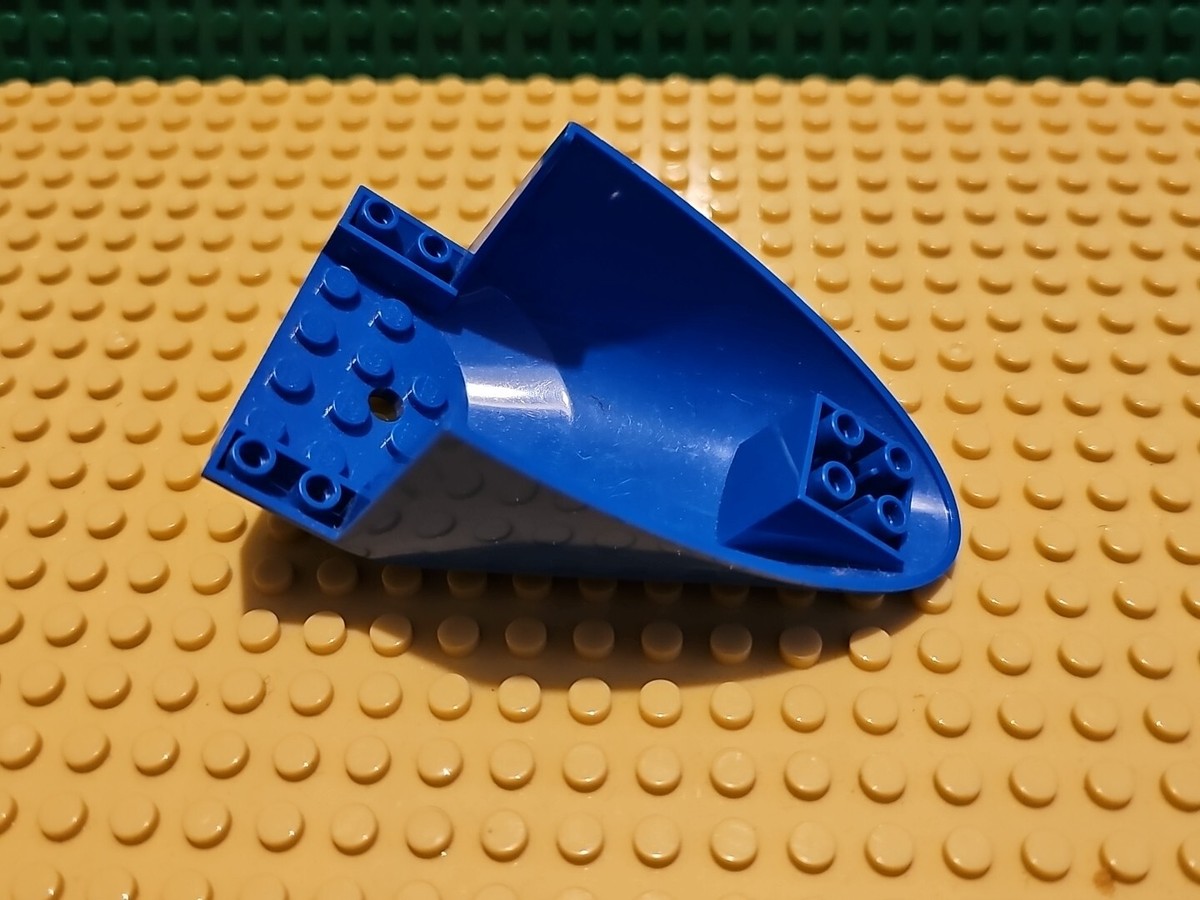 Lego 87616 Airplane Hull Curved Rear Boat Select Colour Blue | eBay UK