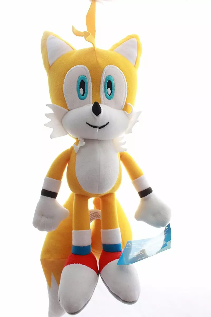 Sonic the Hedgehog Classic Game Tails Large Plush Doll, 12 inches