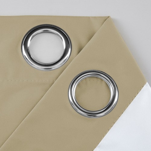 2 Panels 100% Blackout Curtains Thermal Insulated Grommet Top Window Drapes Set - Picture 63 of 82