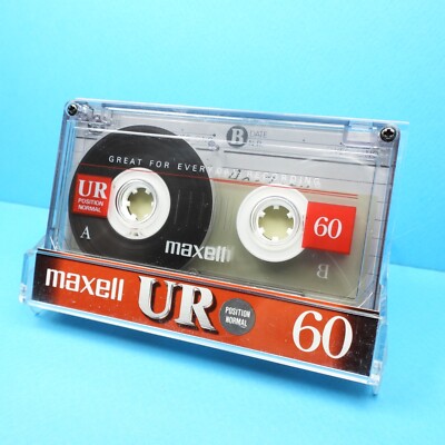   1x MAXELL UR 60 * IEC I Type 1 * Tape Cassette Kassette Casete кассета * 1994