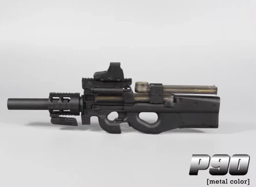 Modelos de armas de ametralladora de rifle 1/6 para figura de 12" soldado Phicen Hot Toys - Imagen 1 de 11
