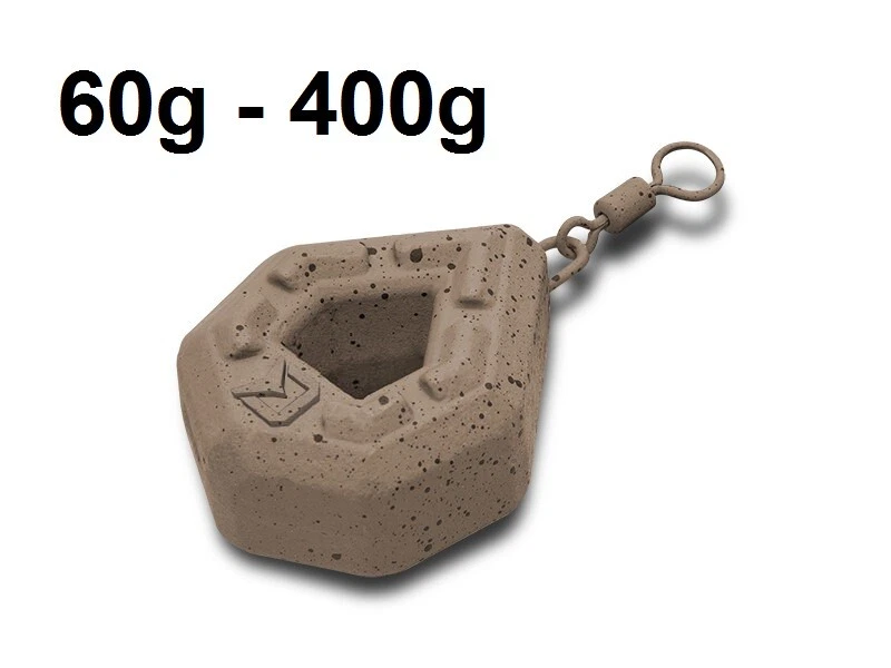 17 Plombs Carpe Triface Noir Mat 110g – Lot De Plombs De Pêche