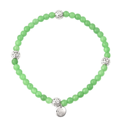 Wunderschön!! Rachel Galley Globe Collection Armband 25,85 ctw grüne Jade 6,50 Zoll