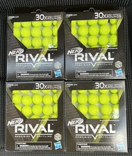 Hasbro Nerf Rival Edge Series 30x High impact Rounds NIB 120 Rounds Lot 4