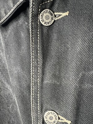 Vintage Jnco Denim Jacket Mens Size Large Black Made in USA Vintage Jnco Denim Jacket Mens Size Large Black Made in USA