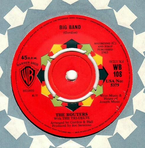 THE ROUTERS - A-OOGA / BIG BAND. RARE UK ORIG 1963 7" & CO/SLEEVE. VG++ - Picture 4 of 4