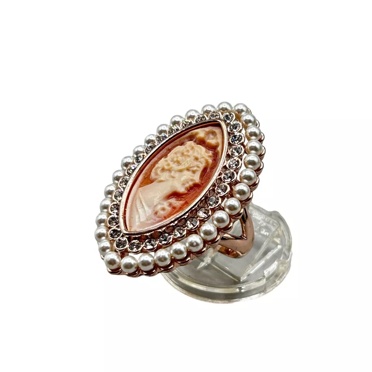 Amedeo cameo ring deals
