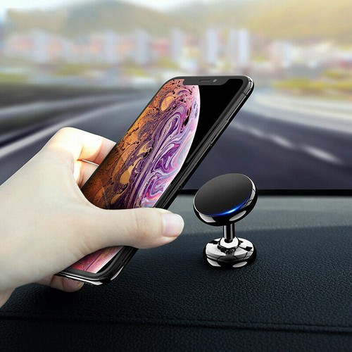 Magnetic Car Mobile Phone Holder 360° Dashboard Stand Mount For iPhone Samsung - Picture 15 of 24