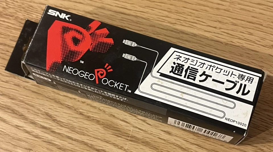 Neo Geo Pocket Connection Link Cable NEOP-10020 Boxed Japan Open Box Official - Image 2 of 4