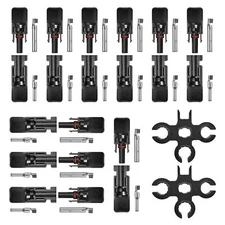 5/10/20 Pairs Cable Connectors Solar Panel 30A Line Plug Socket Male Female Set