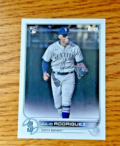 JULIO RODRIGUEZ 2022 Topps Complete Sets Series 2 #659 Rookie RC Image Variation