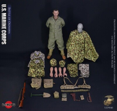 1:6 scale Ujindou WWII US Marine Corps in Okinawa Metal Shovel for