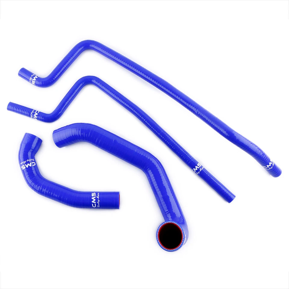For 1997-2006 2005 Jeep Wrangler TJ 4.0L LHD Silicone Radiator Heater Hose Black Foto 4 de 4
