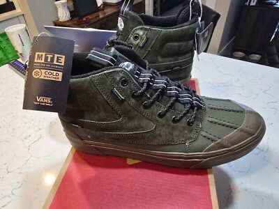 VANS DEL PATO MTE 2 UTILITY GUM DARK OLIVE BOOTS PRIMALOFT WATERPROOF SZ 11