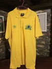 Brasil Umbro Football Polo Shirt YELLOW EXTRA LARGE XL Brazil
