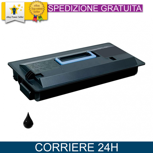 Toner Compatibile Hauptstadt DarkSerie Per Kyocera KM2550 – TK420, Nero, Resa 15.000 Pagine