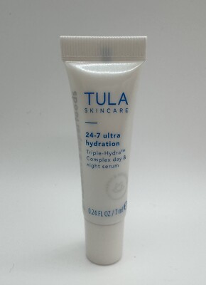 Tula 24/7 Ultra Hydration Triple-Hydra Complex Day & Night Serum Travel Size 7ml