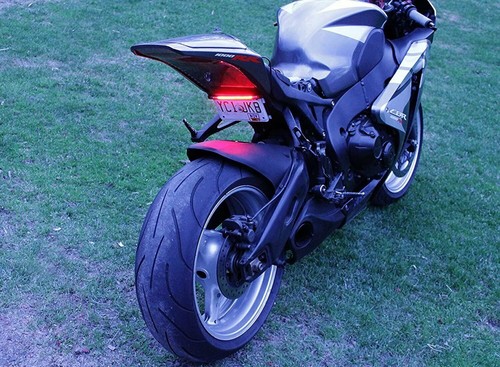 Motorcycle 48 LED Flexible Strip Light Integrated Tail Brake Stop Turn Signal - Picture 4 of 7