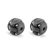 2pack Winch Synthetic Rope Split Cable Hook Stopper Rubber For Atv Utv Suv Orv