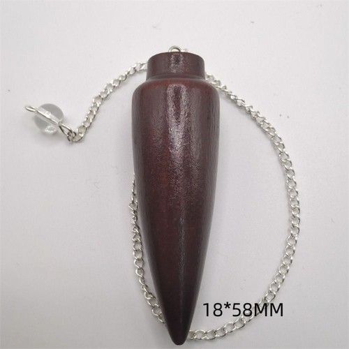 Wooden Reiki Pendulum Pendant Healing Reiki Spiritual Pendulo - Picture 5 of 18