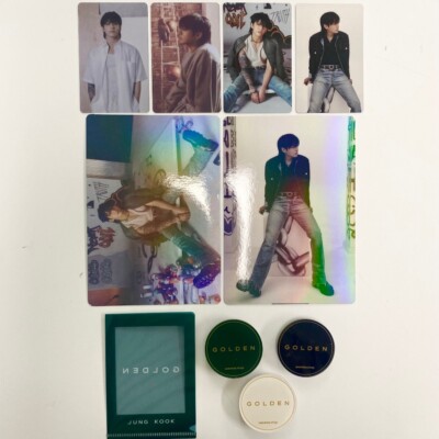 JUNGKOOK GOLDEN weverse USA特典トレカ BTS JUNGKOOK GOLDEN OFFICIAL WEVERSE -PHOTOCARD -GRIPTOK